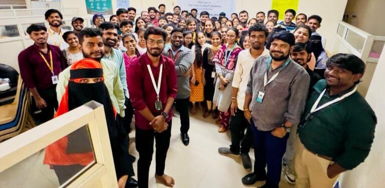 Volunteering session