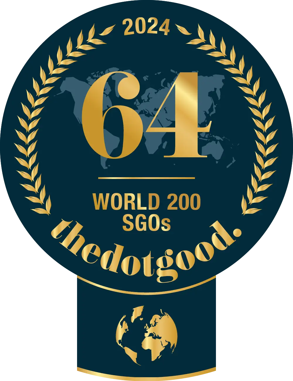 The Dot Good World 64 Badge 2024