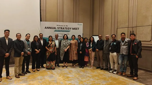 Leading from the heart of Kolkata – Anudip Foundation's Head Office team at the Annual Strategy Meet.