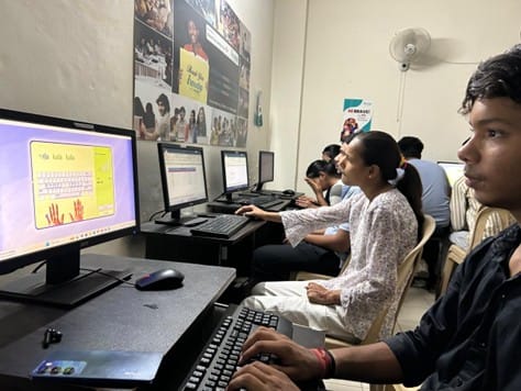 Digital Training at Anudip