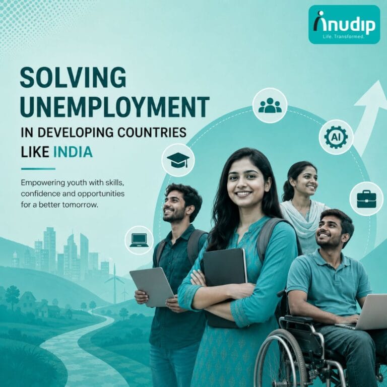 Solving Unemployment in Developing Countries Like India